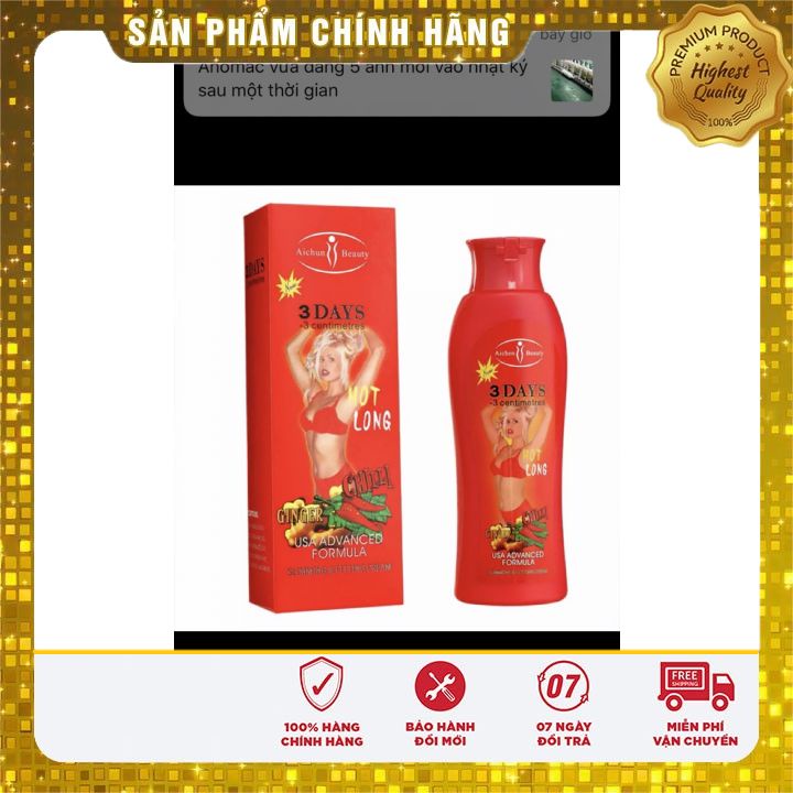 Kem Tan Mỡ Aichun Beauty 3 Days 200ml💝 💖 🙌 ✨ 🎉