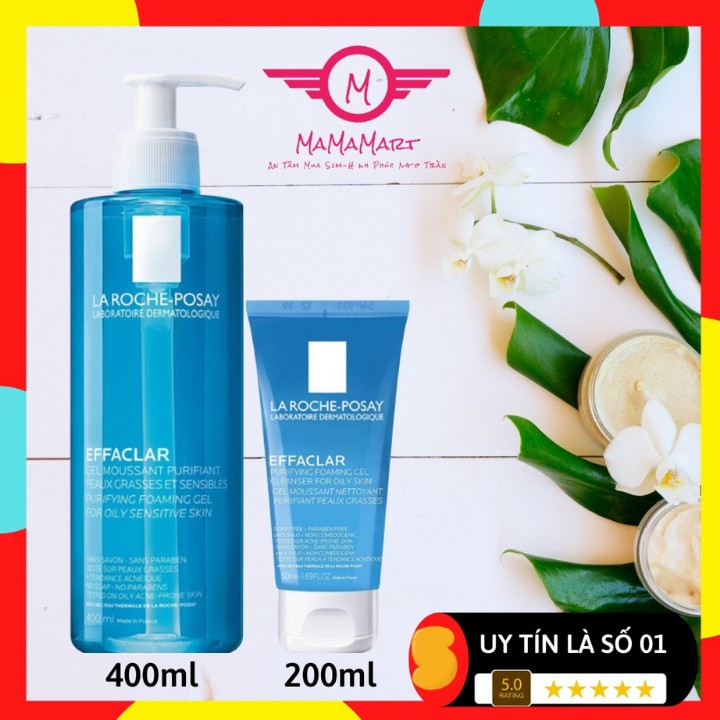 Sữa rửa mặt La Roche Posay Effaclar 400ml -Sữa rửa mặt tạo bọt làm sạch sâu dưỡng trắng cho da dầu da nhạy cảm (Pháp) | BigBuy360 - bigbuy360.vn