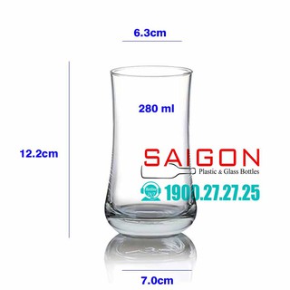 CỐC THỦY TINH LỠ OCEAN ALOHA B01709 280ML