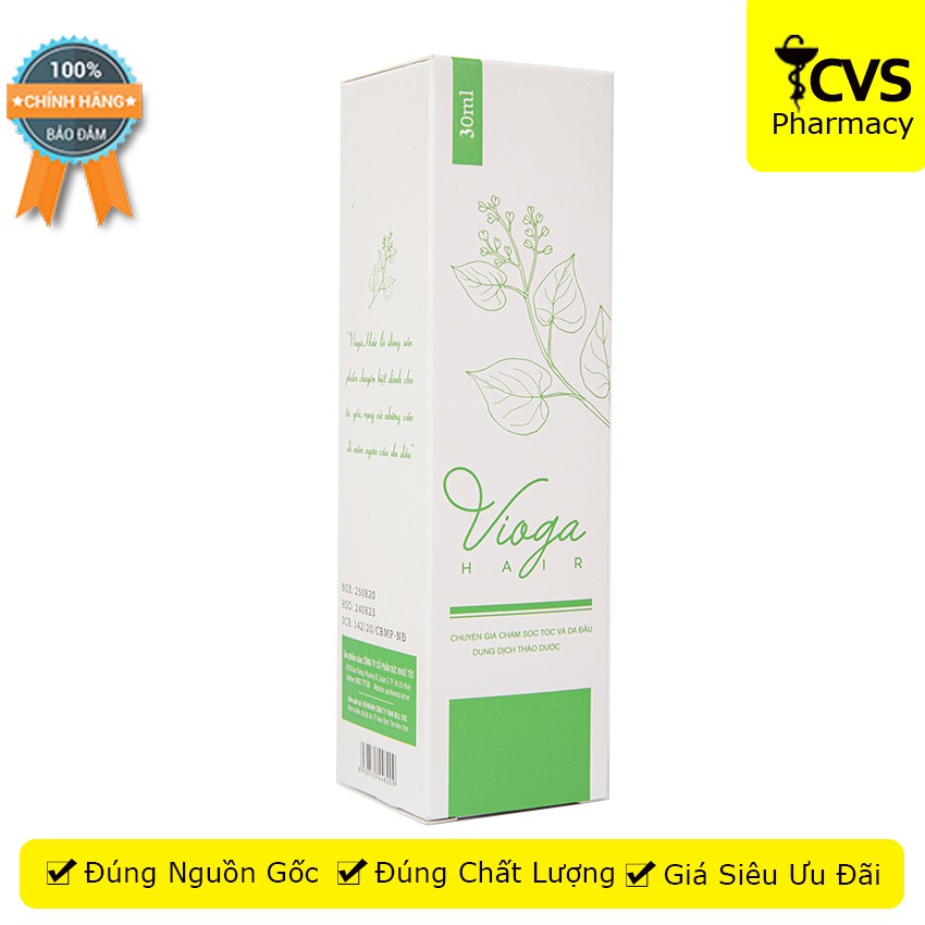 Chai xịt tóc VIOGA HAIR 30ml - Phục Hồi, Ngăn Ngừa Tóc Xơ &amp; Rụng Tóc