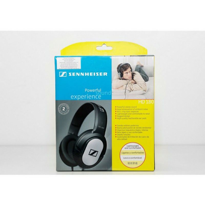 (Hộp méo móp) Tai nghe SENNHEISER HD180 - Chính Hãng Phân Phối