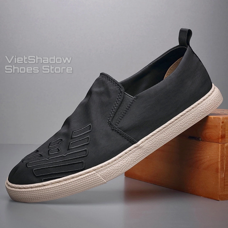 Slip on nam - Giày lười vải nam cao cấp thương hiệu BAODA - Vải polyester chống thấm 5 màu tuyệt đẹp - Mã 20201 | BigBuy360 - bigbuy360.vn