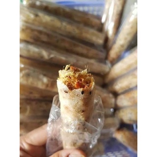 10 cái BÁNH TRÁNG NƯỚNG CUỘN CHÀ BÔNG - Ăn Là Ghiền