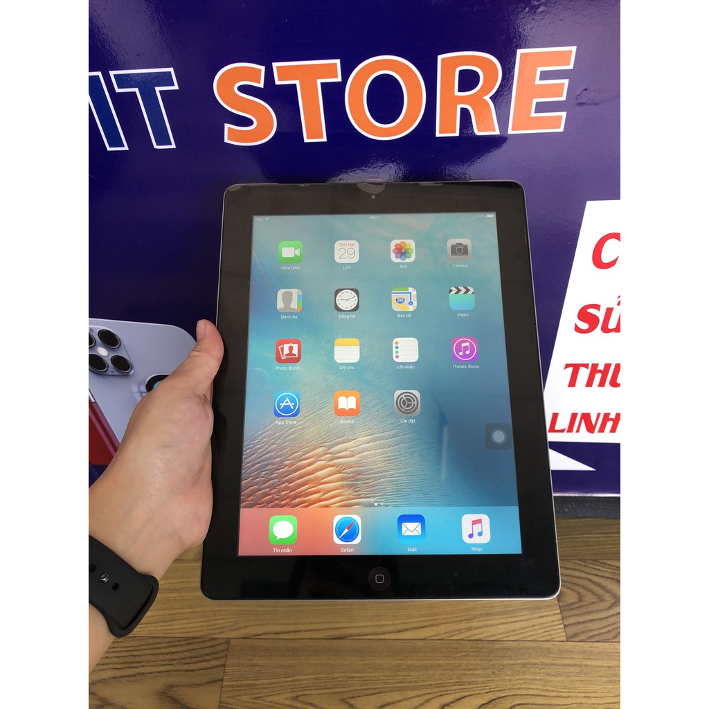 Ipad 4 64gb wifi 2 màu đen và trắng. Bảo hành bao đổi trả, test máy trong 3 tháng, like new 98% | BigBuy360 - bigbuy360.vn