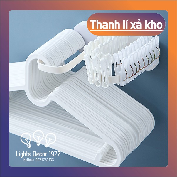 [HLSP3] Móc treo quần áo LighsDecor❣️[Siêu Sale] [Có sẵn] ❣️ Móc treo móc quần áo, móc treo đa năng