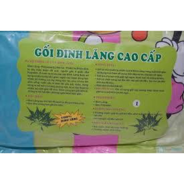 Gối lá đinh lăng cho bé