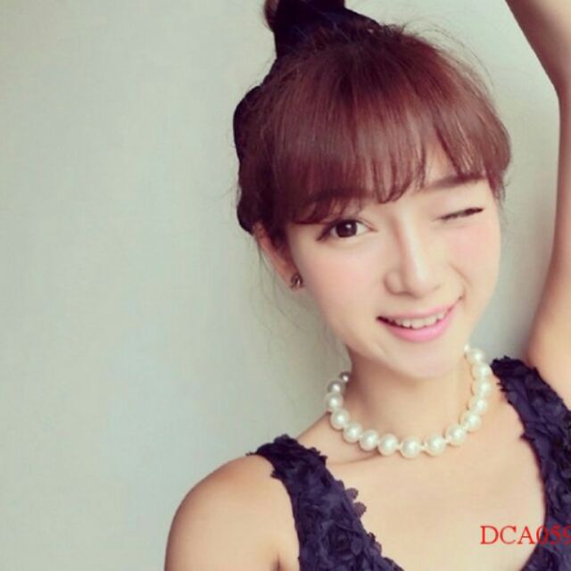 Dây chuyền hạt ngọc to