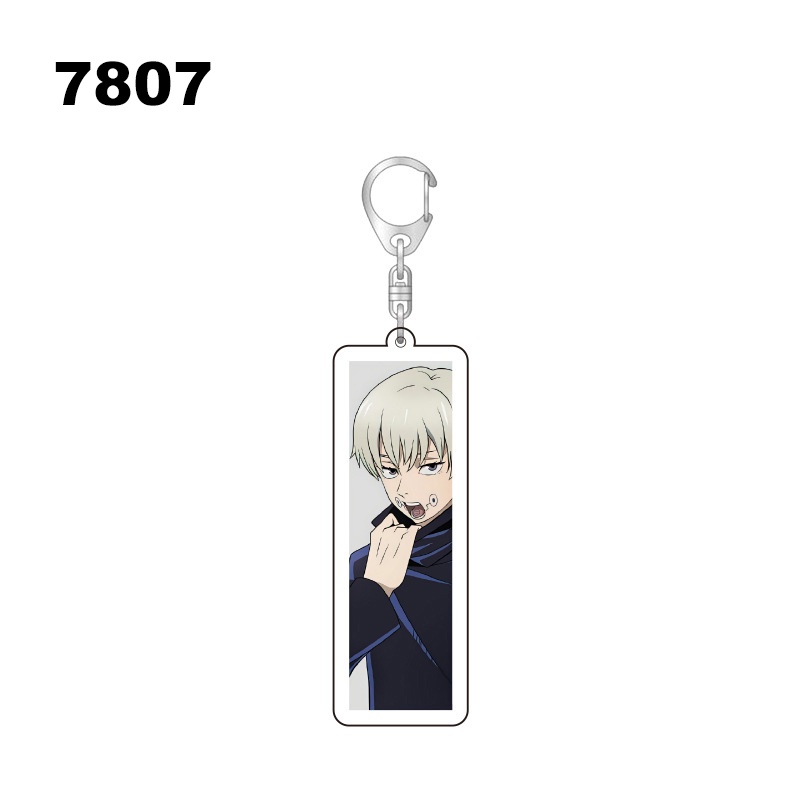 Móc Chìa Khóa Bằng acrylic Hình jujutsu kaisen yuji megumi satoru nobara Dễ Thương