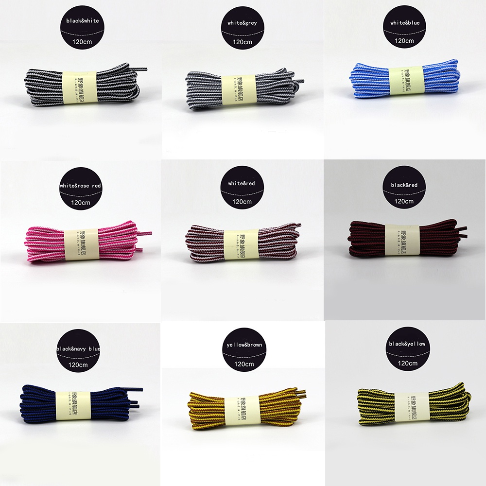 1 Cặp Dây Buộc Giày 120cm Nhiều Màu Sắc Dành Cho Nam Nữ