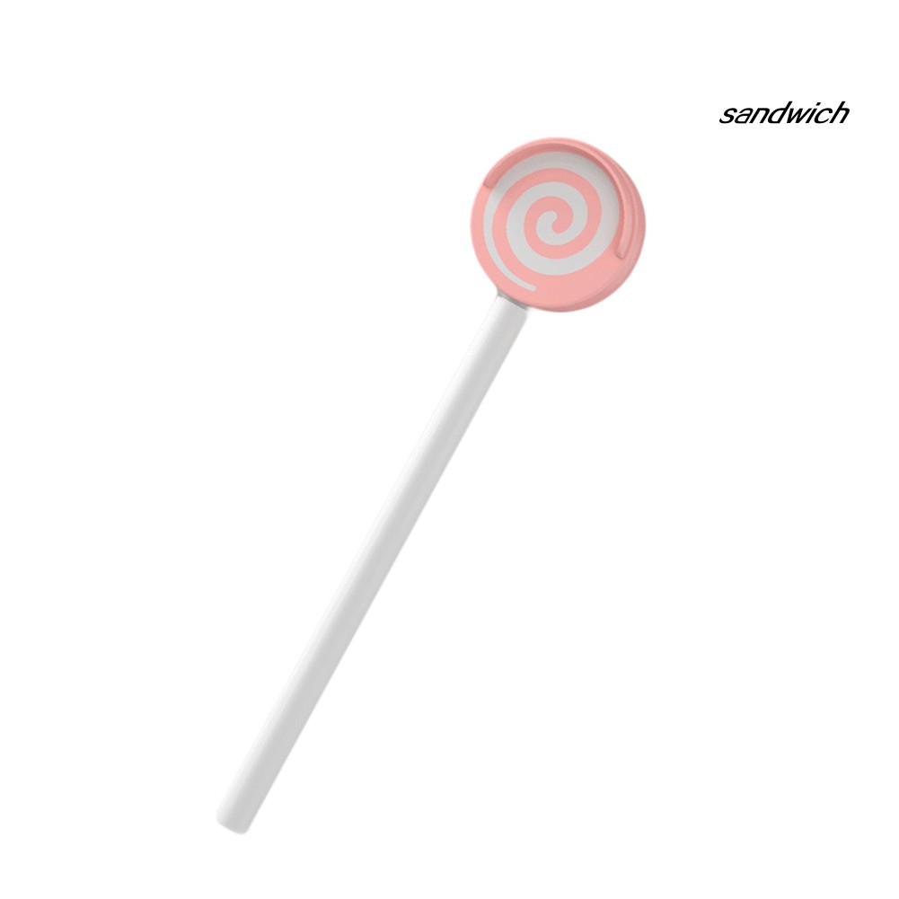 Dụng Cụ Cạo Làm Sạch Lưỡi Cho Bé Hình Kẹo Mút Dễ Thương