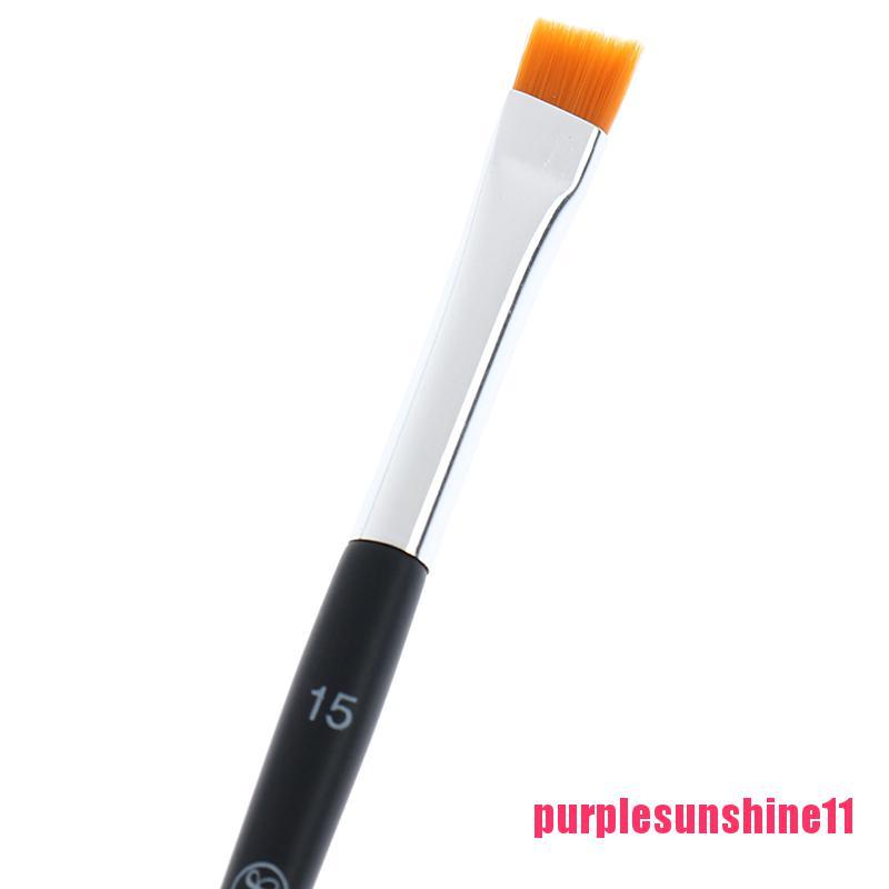 Brow Contour Brush Eyebrow Eyeliner Brush Angled Flat Makeup Brush Pen To