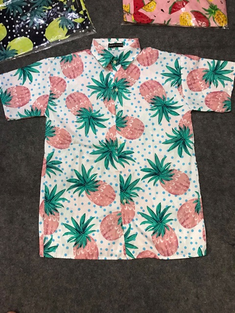 Áo sơ mi hoạ tiết