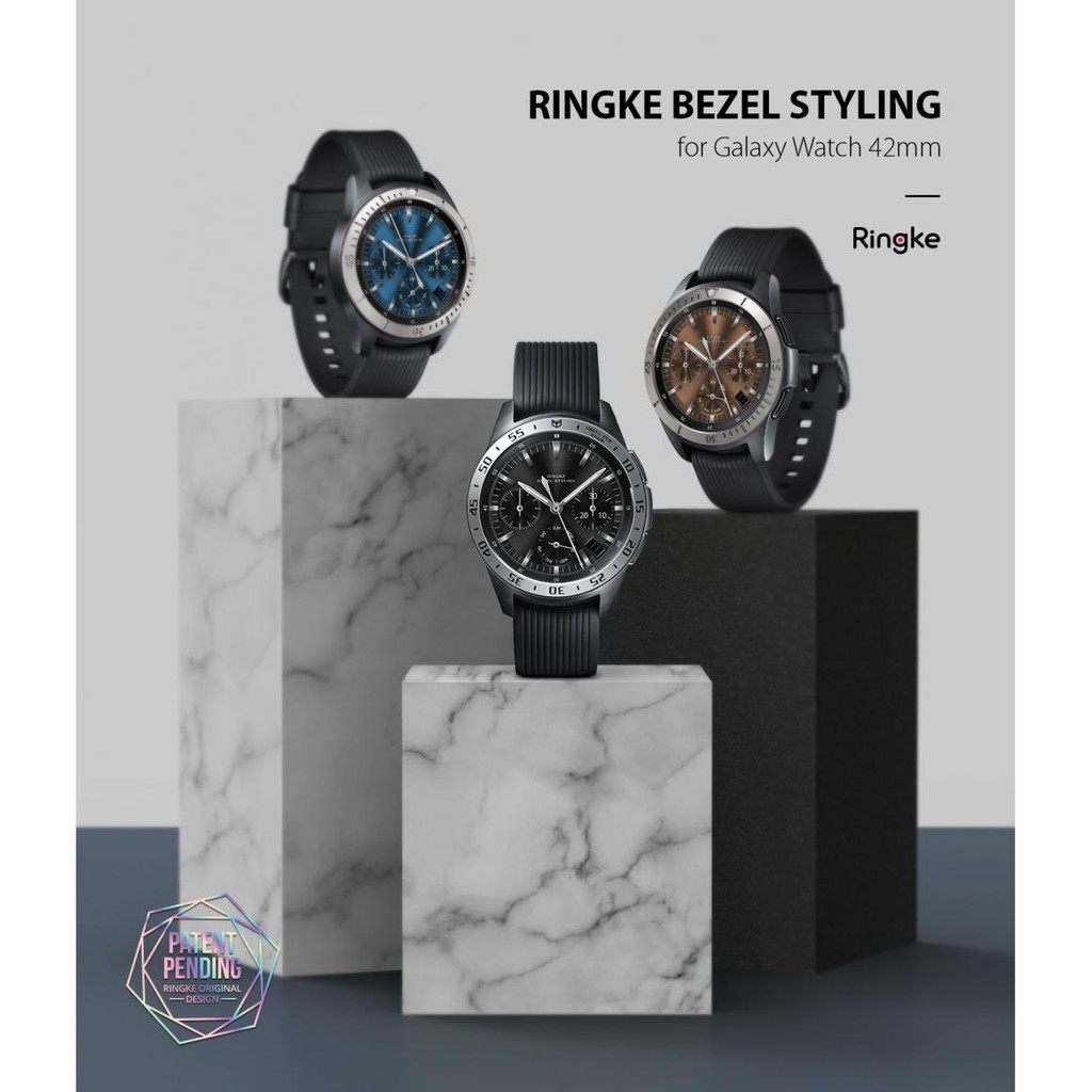 Viền thép Bezel cho Galaxy Watch 42mm/46mm - Hãng Ringke