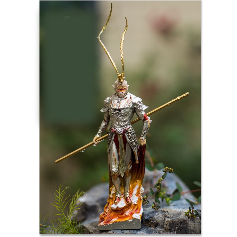 Mô hình tượng Ngộ Không Tề Thiên Đại Thánh cao 22 cm - Wu kong Tây Du Ký