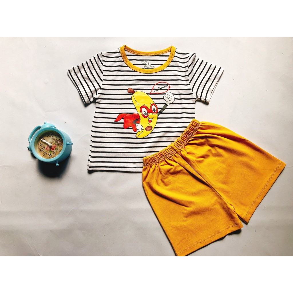 [HCM] Bộ quần áo cho bé trai  5-18Kg vừa, vải thun COTTON 4 chiều siêu đẹp, thun Việt Nam (NamyShop39)