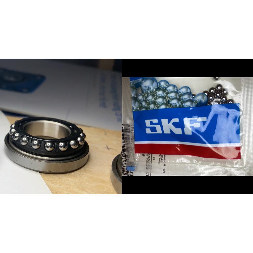 Bộ chén cổ Suzuki Raider Fi sử dụng bi rời SKF