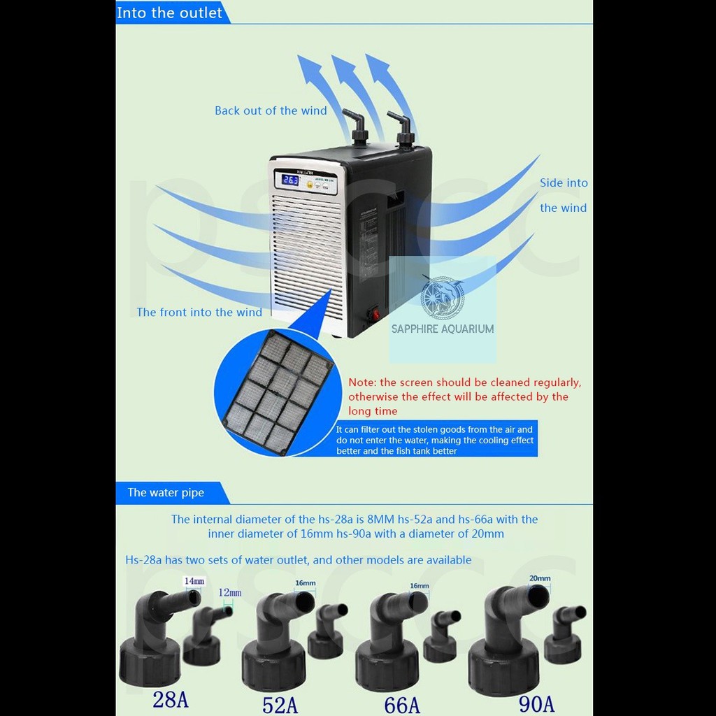 Máy làm lạnh nước Chiller Hailea HS-66A