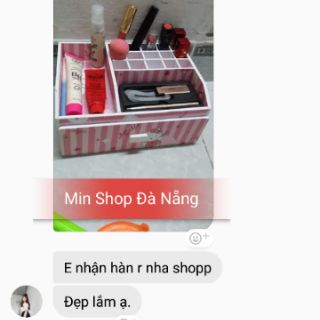 Kệ mỹ phẩm 25cm (Tặng 01 gương cute)