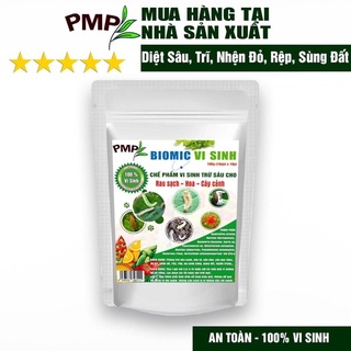 Biomic trị sâu bệnh rau củ quả dâu tây