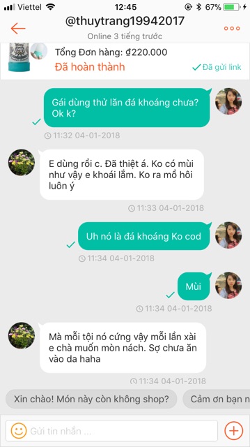 LĂN ĐÁ KHOÁNG CRYSTAL STONE KHỬ MÙI MỒ HÔI NHẬT BẢN- Made in Japan | BigBuy360 - bigbuy360.vn