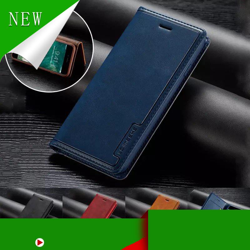 Bao da điện thoại cao cấp LC có ngăn để tiền, thẻ cho Samsung Galaxy note10/note10plus/note9/s8plus/s20ult