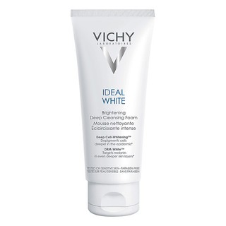 VICHY - Sữa rửa mặt tạo bọt dưỡng trắng da Vichy Ideal White Brightening Deep Cleansing Foam 100ml
