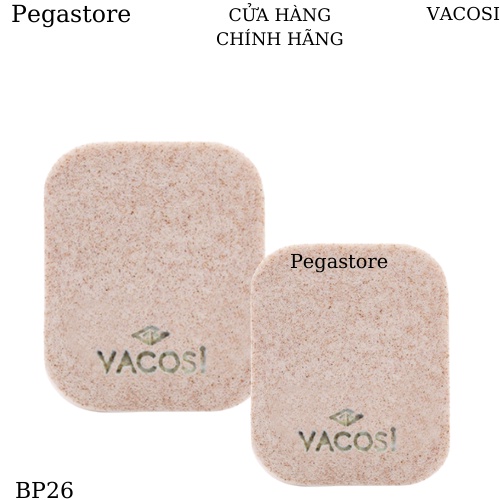 Bọt biển rửa mặt VACOSI PINK CLEANSING SPONGE BP26