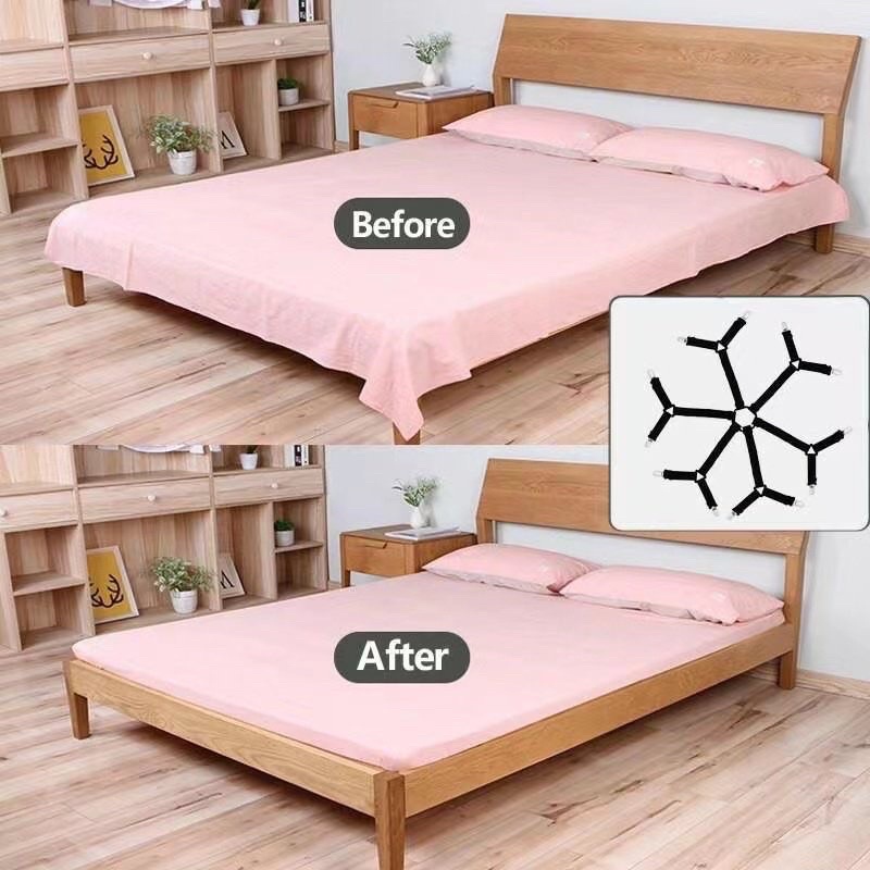 Kẹp ga giường drap 6 chiều chắc chắn chống xê dịch cố định và giữ phẳng