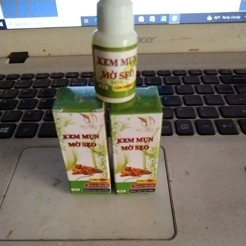 2 chai kem chị mụn liền xẹo bảo ngọc lan