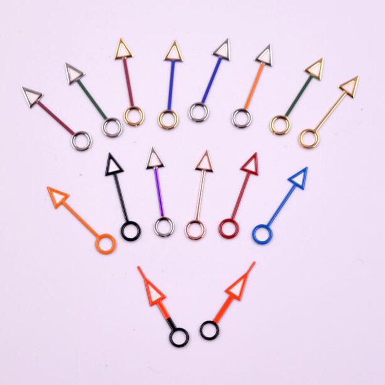 Tay đồng hồ GMT phát sáng màu xanh lá cây thay thế cho bộ máy NH34 NH34A