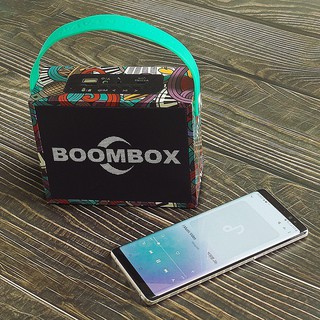 Loa Bluetooth Karaoke Mini BoomBox