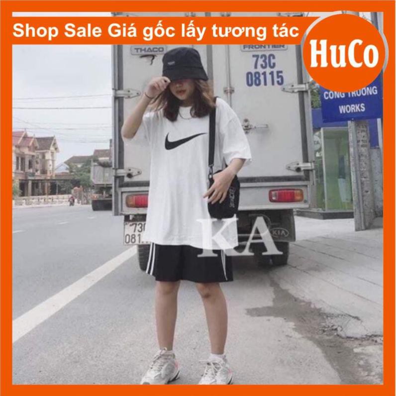 [RẺ VÔ ĐỊCH] Quần short lửng ba sọc ống rộng, form rộng unisex freesize nam nữ, quần đùi thể thao cá tính dáng rộng  ྃ