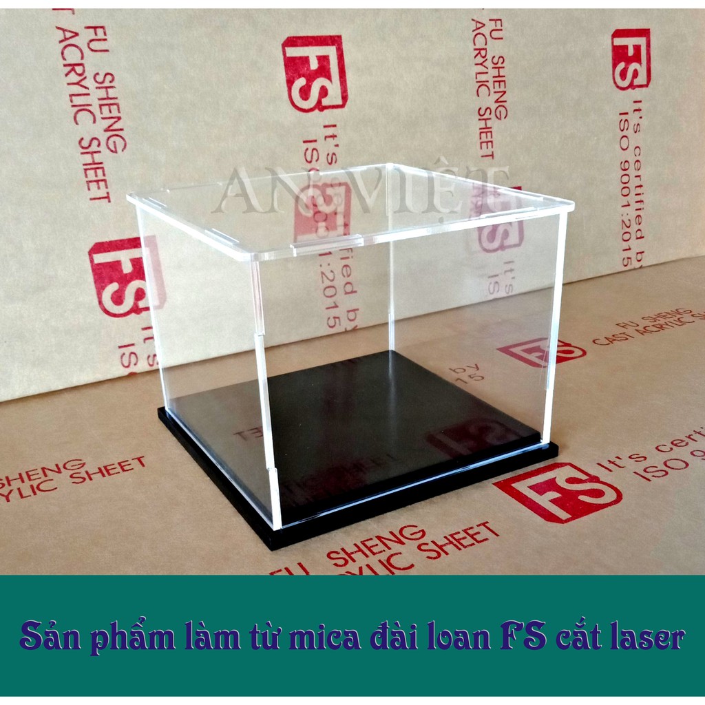 Tấm Acrylic trong suốt 20 x 30 dày 3mm Đài Loan FS cắt máy laser chuẩn kích thước từng milinet