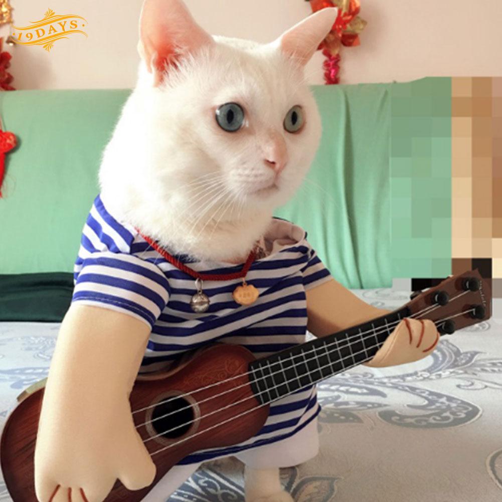 Áo thun đàn ghi ta cho thú cưng