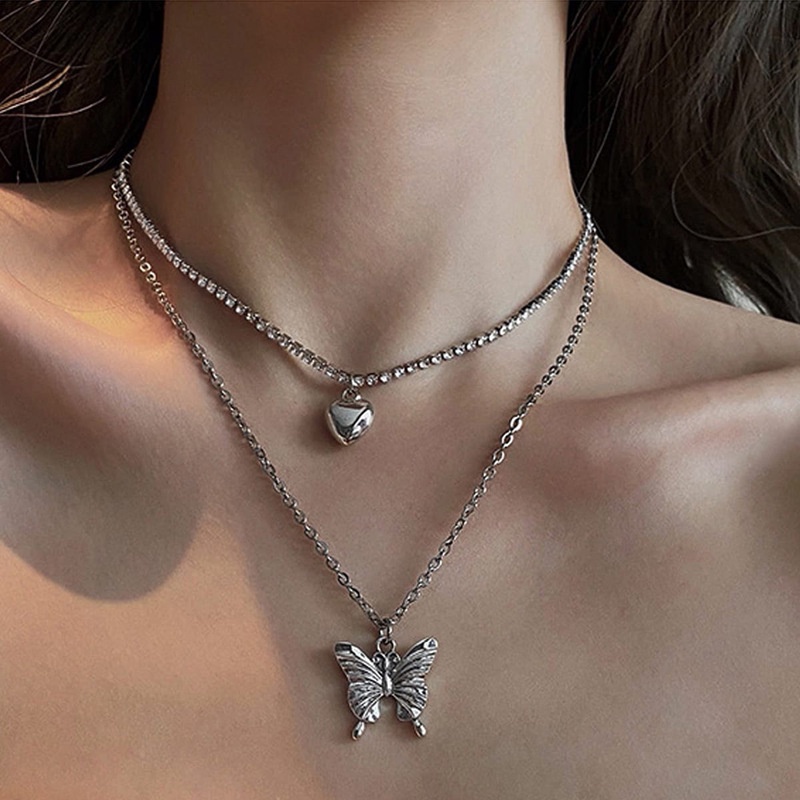 VÒNG CỔ CHOKER 2 LỚP - BUTTERFLY IN LOVE | VALE.SOMETHINGBOHO