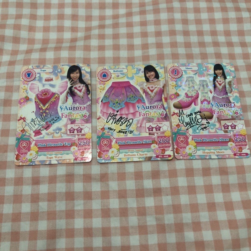Thẻ Đánh Dấu Hiệu Aikatsu jkt48
