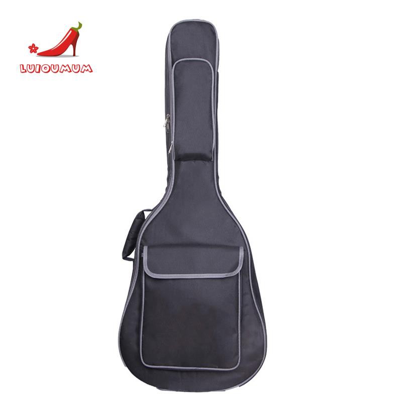 40/41 Inch Guitar Bag Carry Case Waterproof Backpack Acoustic Folk Guitar Gig Bag Cover With Double Shoulder Straps