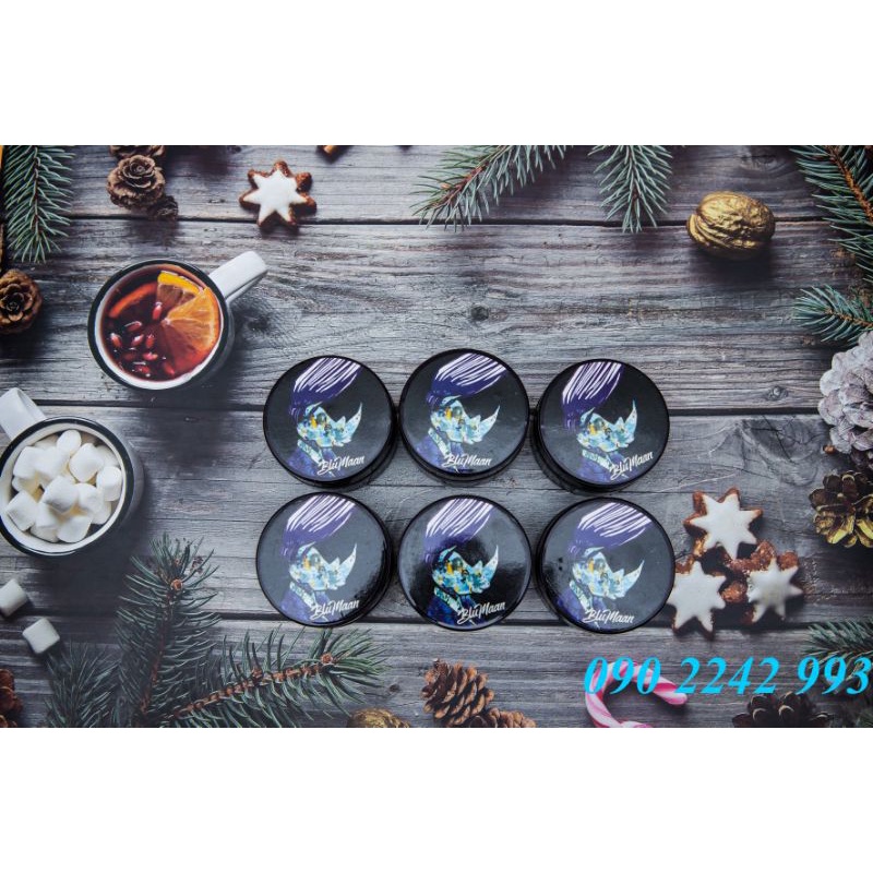 Sáp vuốt tóc nam blumaan tê giác xanh tạo kiểu chất clay