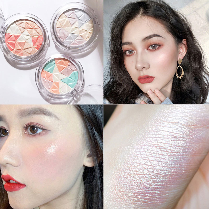 Phấn highlight Bueqcy lâu trôi chống nước cho trang điểm