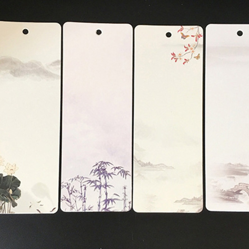 Bookmark In Hình Phong Cảnh Và Chim Và Hoa Cho Văn Phòng / Trường Học