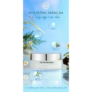 ☀️☀️kem dưỡng trắng chống nắng toàn thân nature book -100g