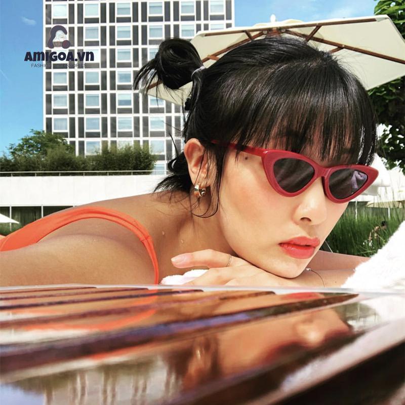 ✨✨Kính Mát Gọng Tam Giác Thời Trang Cho Nữ