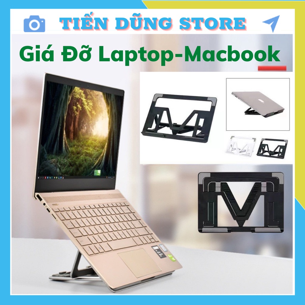 Giá Đỡ Laptop - Giá Đỡ Macbook S156 Gấp Gọn Tản Nhiệt Dành Cho Laptop, Máy Tính Bảng, iPad, Điện Thoại...