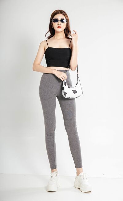 Quần legging cạp chun