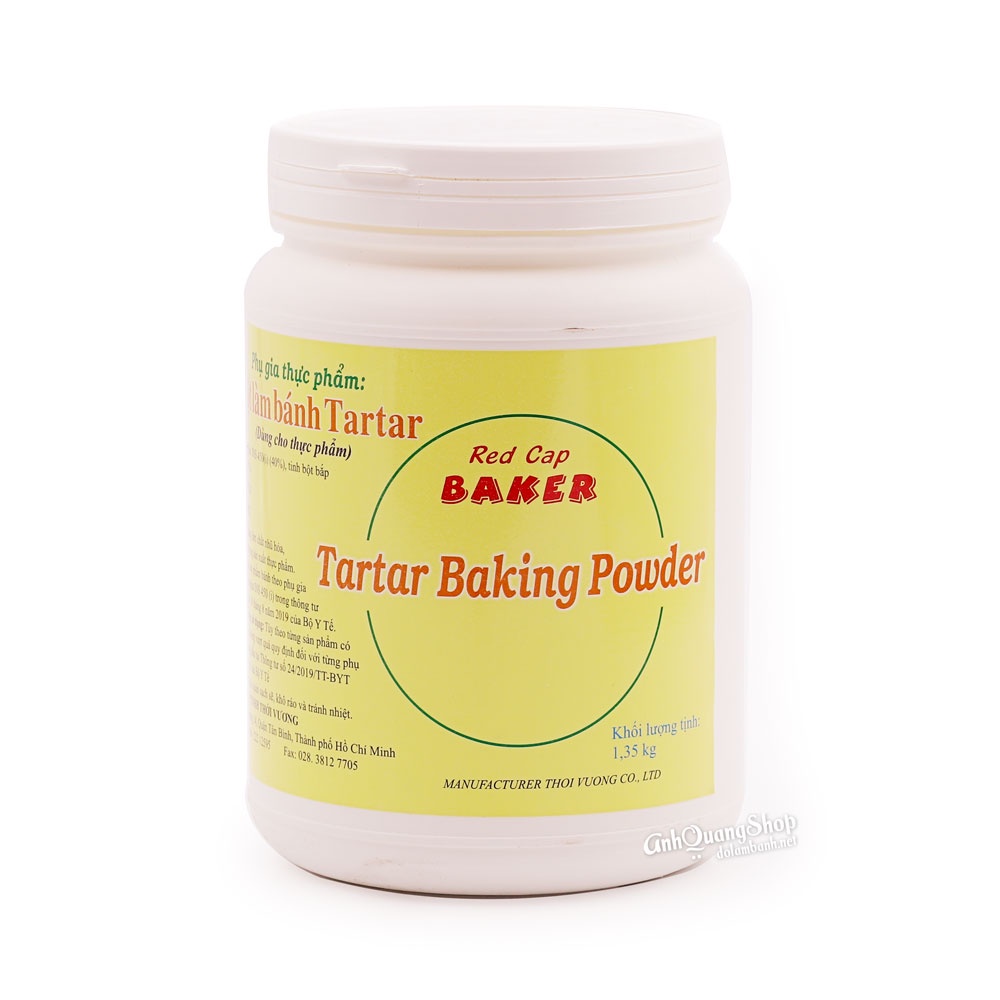 Bột Tartar 1.35kg / Cream of tartar1.35g / Bột bông lòng trắng trứng