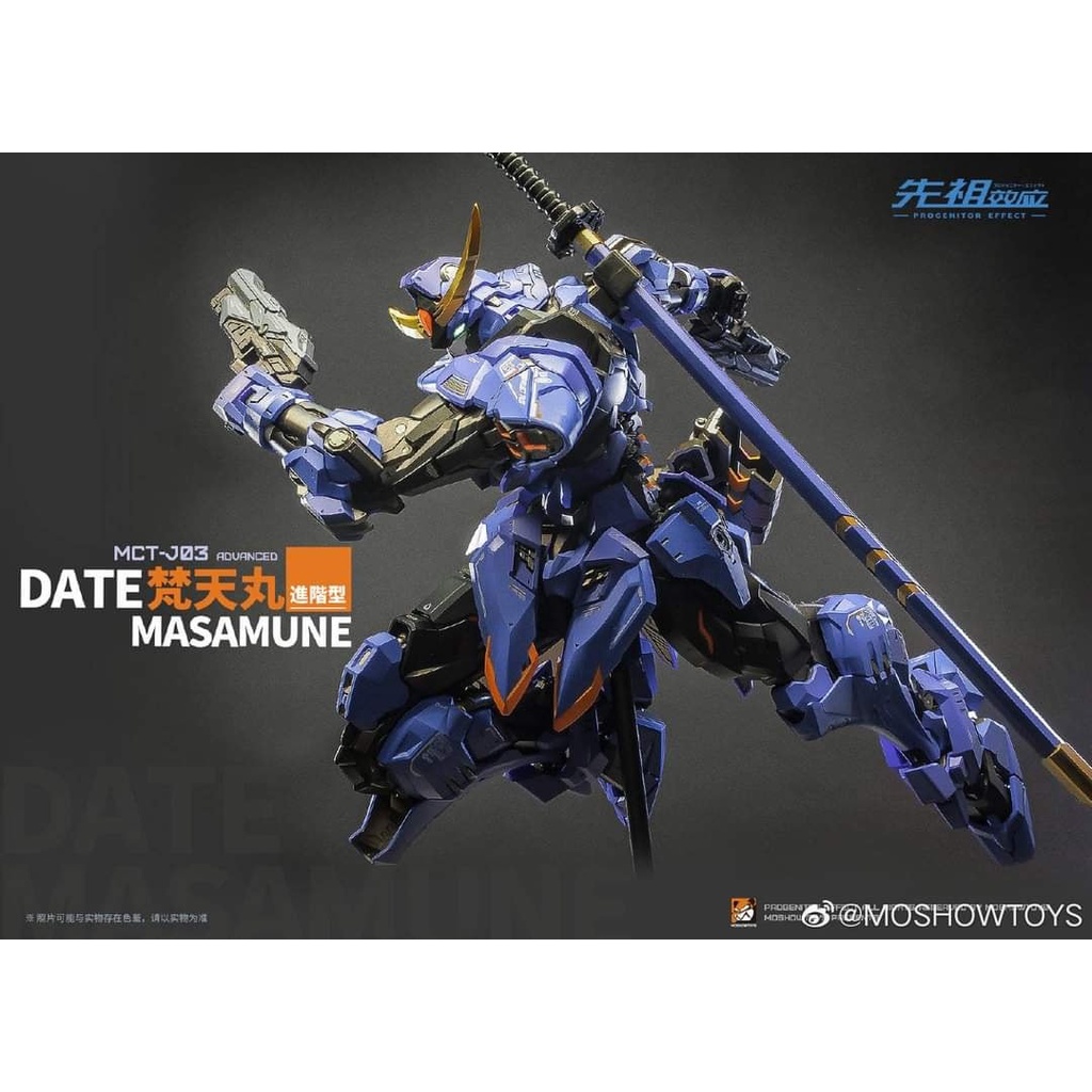 Mô hình Ráp sẵn Metal Build MCT J02 Takeda Shingen MCT-J03 Date Masamune MCT-AP02FA WuCheng của Moshow toys