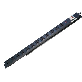 Ổ cắm điện, thanh nguồn pdu 12 cổng đa năng có mcb 32a đầu cắm 3 chân,c14,c20, công nghiệp