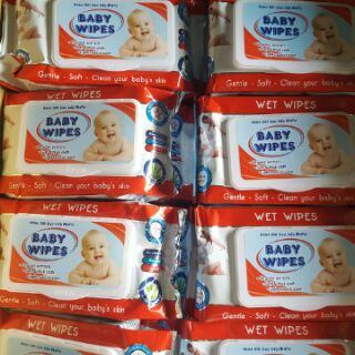 KHĂN ƯỚT BABY SỈ LẺ( bịch 80 g)