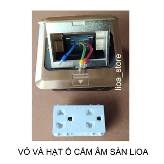 BỘ Ổ CẮM ÂM SÀN LiOA.