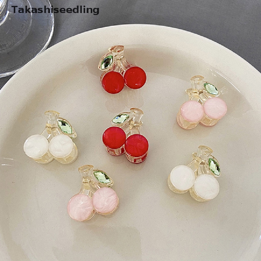 Kẹp Tóc Càng Cua Hình Quả Cherry Dễ Thương Phong Cách Hàn Quốc Cho Nữ